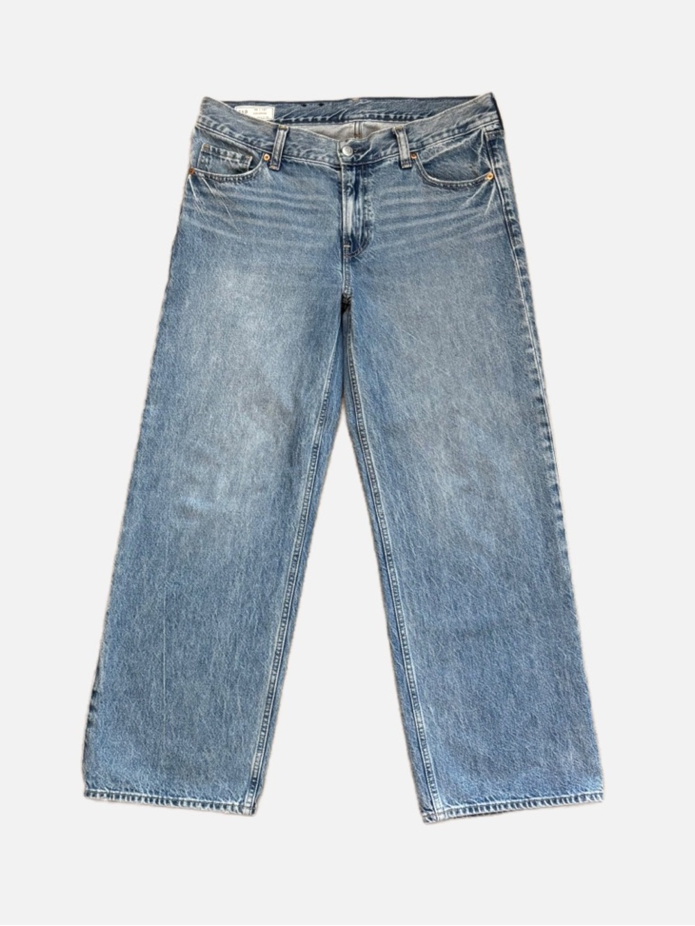 GAP Low Stride Denim Jeans Medium Wash Size 10